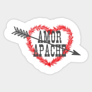 Amor Apache Sticker